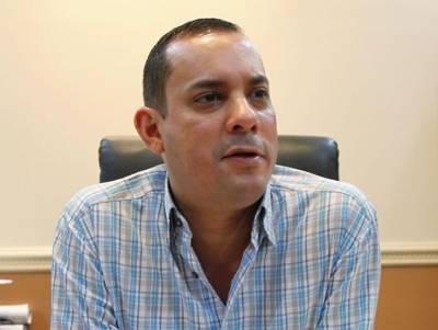 El exalcalde de La Ceiba Carlos Alejandro Aguilar.