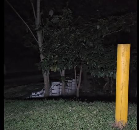 Hondureño asegura haber grabado un fantasma en la Cuesta de la Virgen