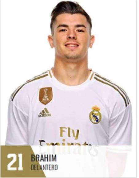 Brahim Díaz - El delantero español seguirá usando el dorsal 21 en el Real Madrid.