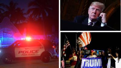 El expresidente de Estados Unidos, Donald Trump, denunció el lunes por la noche que su residencia en Florida estaba siendo “allanada” por agentes del FBI en lo que calificó como un acto de “mala conducta procesal”.