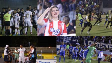A continuación te presentamos las imágenes más curiosas que dejó el inicio de la penúltima jornada de la Liga Nacional de Honduras.