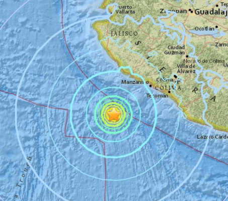 Terremoto de magnitud 6,1 sacude las costas de México