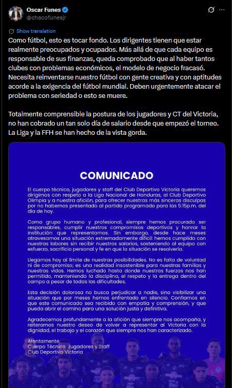 Enfado e indignación por lo que pasó en el Olimpia-Victoria: vergüenza