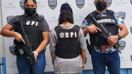 Agentes de la Unidad Antisecuestros de la DPI lograron ubicar a la jovencita, de 17 años en La Jutosa (Choloma).