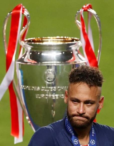 El PSG y Neymar no pudieron ganar la Champions League y en el brasileño como el resto de la plantilla la decepción fue tremenda.