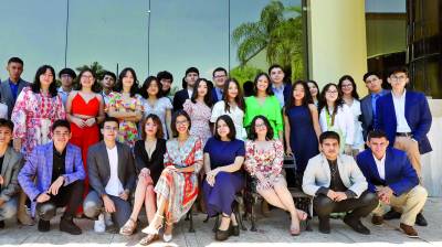 Los estudiantes pasaron una jornada matutina divertida y fraterna, recordando sus inicios en la institución.