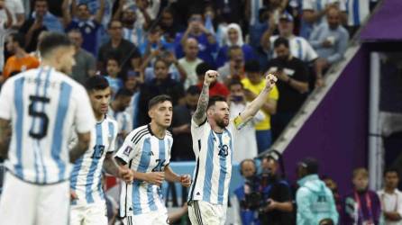 Lionel Messi y Argentina se enfrentarán en semifinales a Croacia.