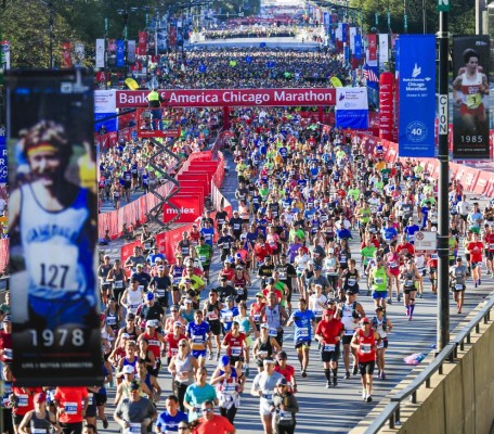 Hondureños destacan en la Maratón de Chicago