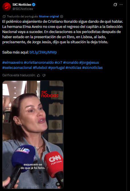 Hermana de Cristiano impacta: su revelación sobre el regreso de CR7 a Portugal