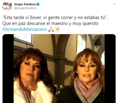 Famosos lloran la muerte del gran maestro Armando Manzanero