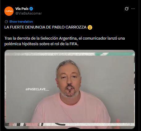 Desde Argentina hacen grave acusación tras la final: Necesitaba un campeón europeo