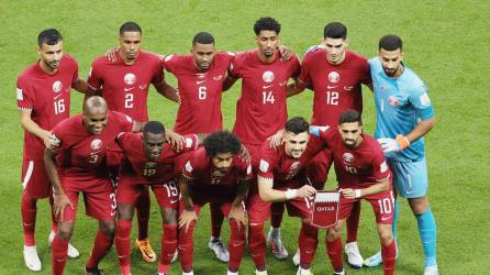 El 11 titular de la Selección de Qatar que fue derrotada por Ecuador.