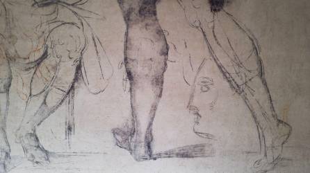 En 1975 se descubrieron dibujos posiblemente de Miguel Ángel en las Capillas de los Medici. El público pronto los verá.