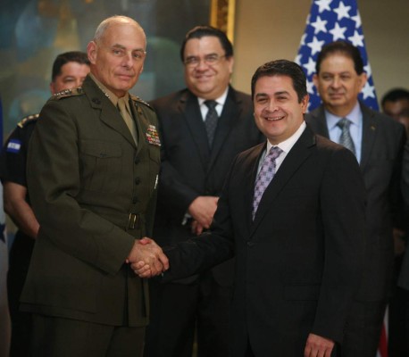 Honduras y EUA formarán grupo de alto nivel en seguridad