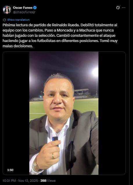 Señalan al culpable tras caída de Honduras vs Nicaragua y famosos reaccionan