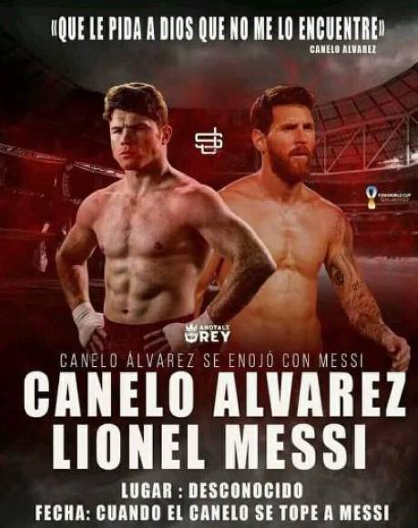 Los mejores memes de la polémica Canelo-Messi