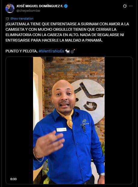 Revuelo en Panamá y Chepe Bomba deja mensaje a Guatemala tras eliminación