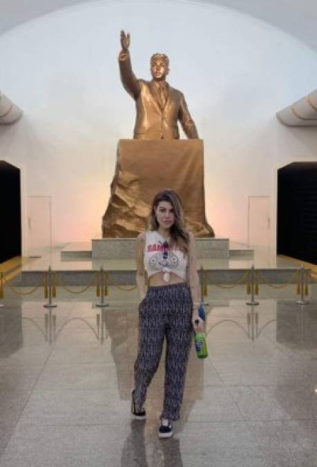 Modelo brasileña Liziane Gutiérrez se salva de ir prisión en Corea del Norte