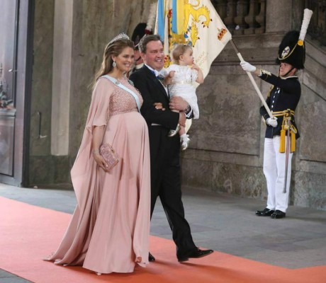 La princesa Magdalena de Suecia da a luz a un niño