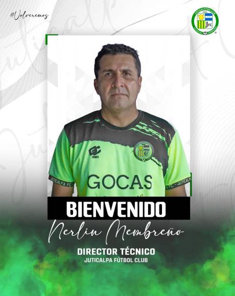 Nerlin Membreño - El entrenador hondureño fue nombrado como nuevo director técnico del Juticalpa FC de la Liga de Ascenso.