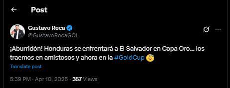 Faitelson sorprende y esto dicen de rivales de Honduras en Copa Oro: aburridón