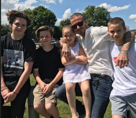 Harper: hija de seis años de David y Victoria Beckham es atacada en redes por su físico