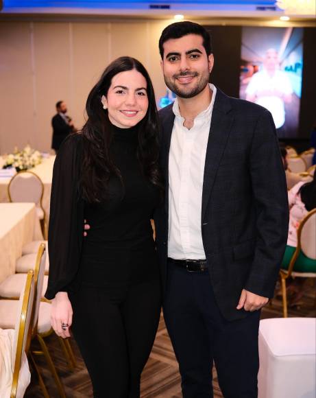 Victoria Yibrin y Diego Panayotti