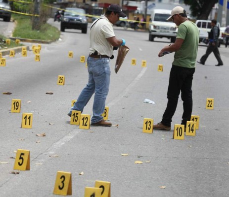 Homicidios bajan a 56 por cada 100,000