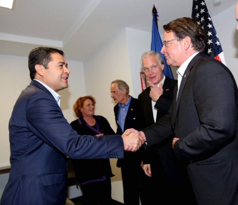 Políticos de EUA expresan en Honduras apoyo al Plan Alianza