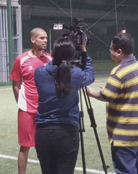 Luis Galo, futbolista hondureño que sobresale en Taiwán en plena pandemia del coronavirus
