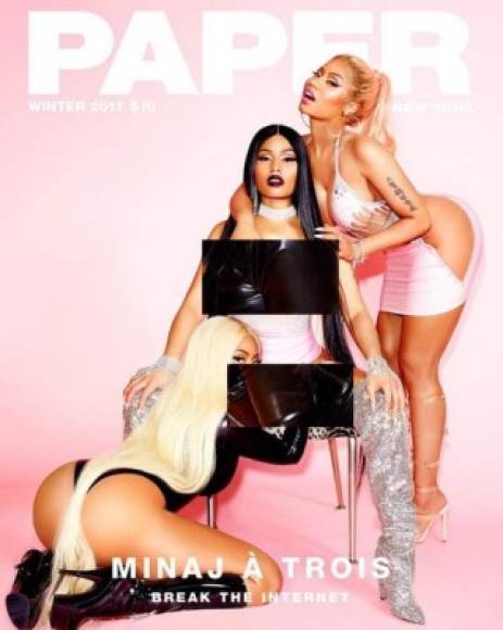Esta es la portada que está causando furor en las redes sociales y en muchos medios de comunicación.<br/><br/>Fotos: Instagram de Nicki Minaj