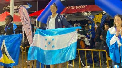 Julimar Ávila comenzó a darle sus primeras medallas a Honduras en Barbados.