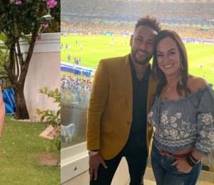 Escándalo en Brasil. Nadine Gonçalves, madre de Neymar, ha tenido que salir huyendo de su propia casa tras ser atacada por su joven novio.
