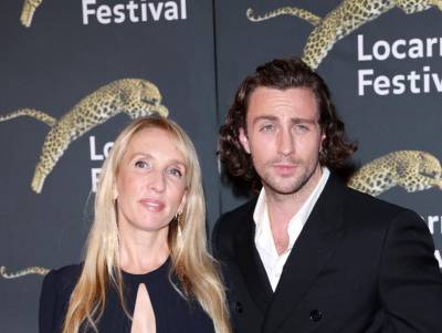 Sam y su esposo Aaron Taylor-Johnson.