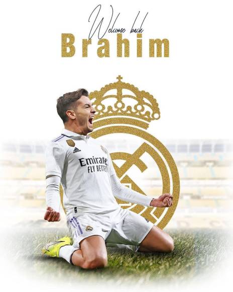 Brahim Díaz - El Real Madrid ha hecho oficial el fichaje del mediapunta español, que llevaba cedido tres temporadas en el AC Milan. Firmó hasta el 30 de junio de 2027.