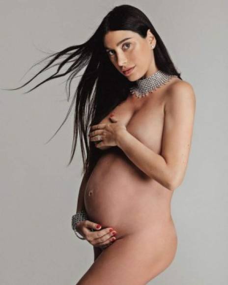 Giorgia quedó embarazada en 2018.