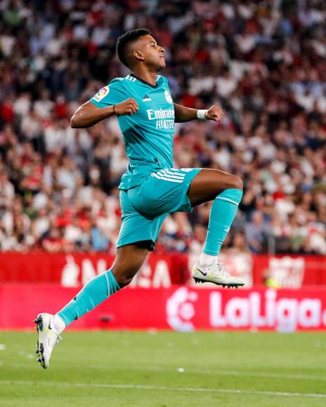 Rodrygo Goes entró en el inicio del segundo tiempo y marcó el descuento del Real Madrid.