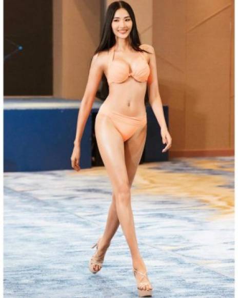 La modelo y reina de belleza vietnamita de 27 años también es una de las favoritas a ganar la corona.
