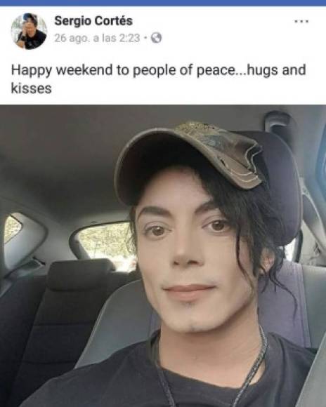 Sergio Cortés es un imitador profesional de Michael Jackson. Hace unos días una foto suya se hizo viral; la usuaria 'gossipgrill' subió a su Twitter una foto que Sergio compartió en sus redes sociales y todos enloquecieron. <br/>