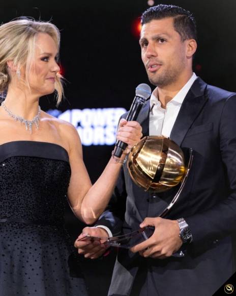 El español Rodri también recibió un premio en los Globe Soccer Awards. Se llevó el galardón al mejor mediocampista del año.
