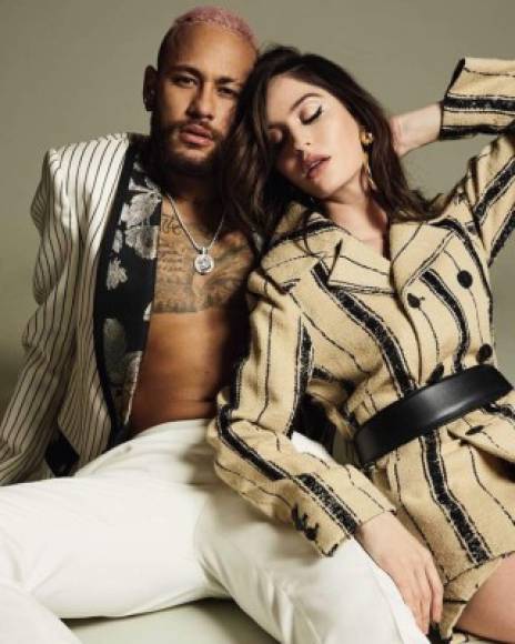 Esta imagen de la pareja posado juntos fue para la portada de la revista 'GQ'.