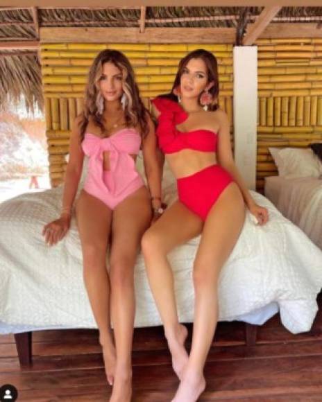 Las guapísimas amigas Gabriela Ordoñez y Melissa Valeriano.