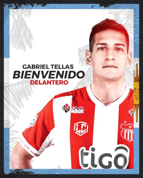 Gabriel Tellas - El Vida hizo oficial el fichaje del delantero argentino que llega procedente del Club Atlético Racing de la Primera B Nacional de Argentina.