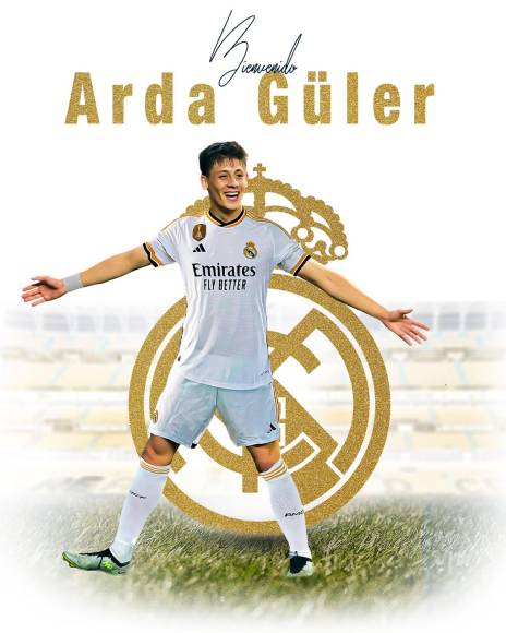 El Real Madrid anunció este jueves el fichaje del joven centrocampista turco Arda Guler procedente del Fenerbahce hasta 2029. El equipo merengue no precisa el monto de la operación, pero, según la prensa española, el traspaso habría costado unos 20 millones de euros (21,7 millones de dólares) más unos ocho millones (8,6 millones de dólares) en variables.