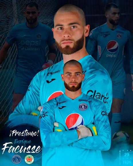 Enrique Facussé - El portero hondureño defenderá el arco del Cortuluá FC de la Segunda División de Colombia en calidad de cedido por el Motagua.