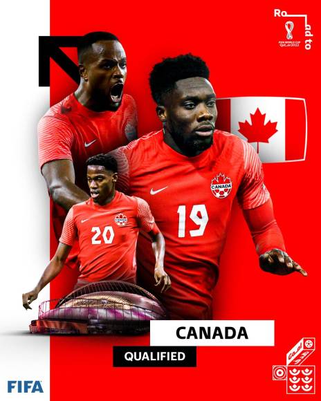 La FIFA se encargó de felicitar a Canadá tras conseguir su pase al Mundial de Qatar 2022.