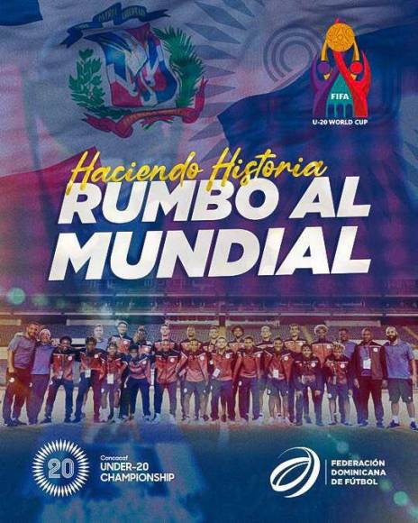 No lo pueden creer: La celebración de República Dominicana tras histórica clasificación al Mundial Sub-20