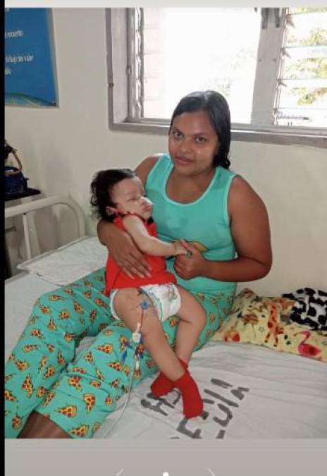 Neizan, el pequeño que murió en los brazos de una mujer tras accidente de Talanga