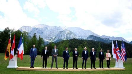 Los líderes del G7 en la cumbre celebrada en junio pasado en Alemania.