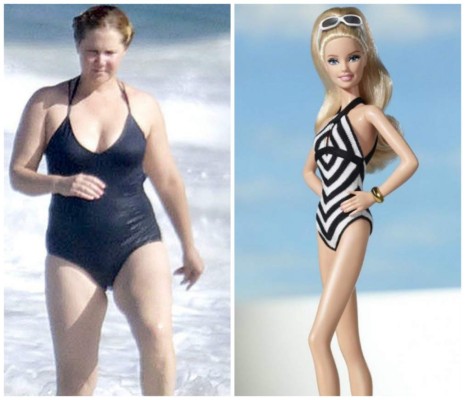 Amy Schumer insulta a los que critican su cuerpo por ser la nueva Barbie